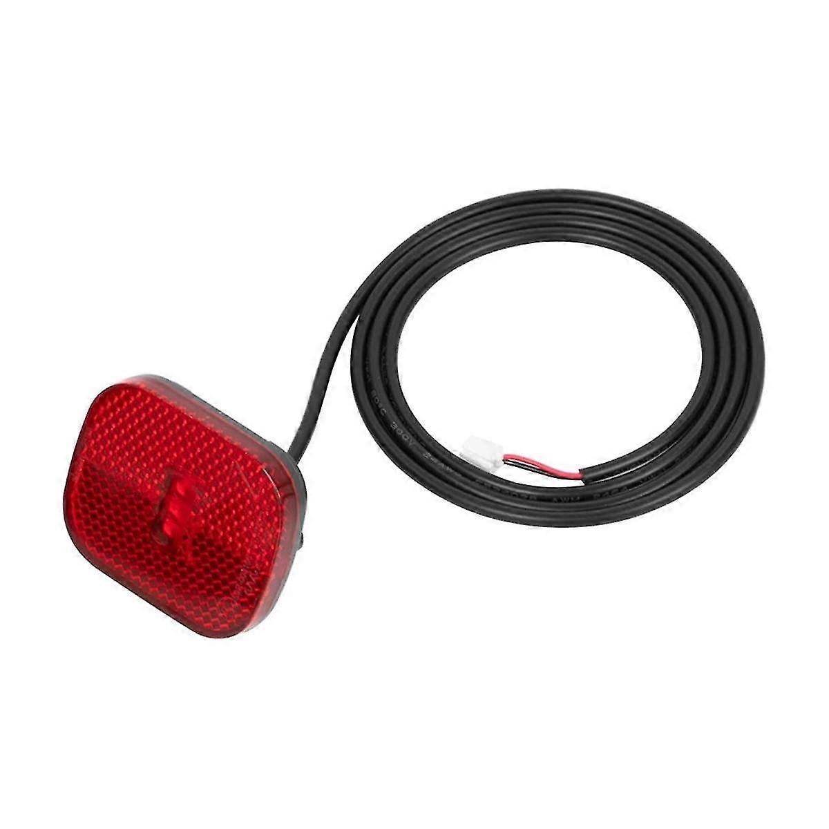 Mudguard Rear Light Brake Light Lamp Compatible with F30D F40D Electric Scooter Rear Mudguard Numbe
