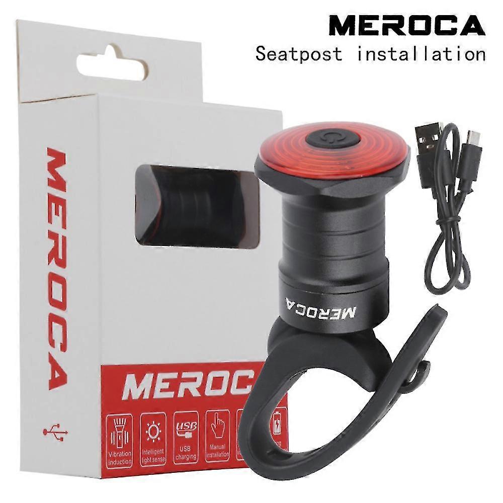 USB Rechargeable Bike Light Set Front Light with Taillight Easy to Install Bicycle Accessories for the Bicycle