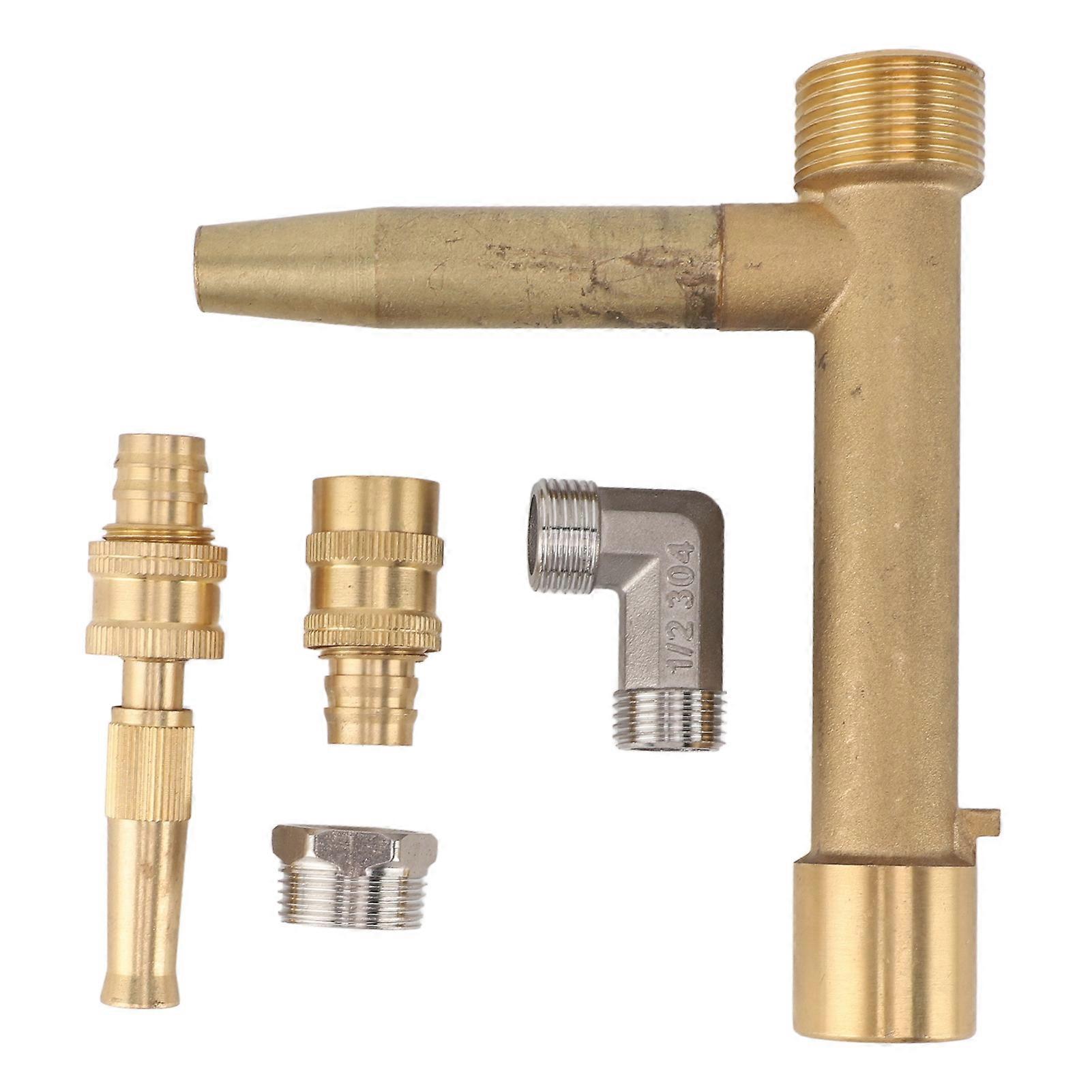 Brass Quick Water Intake Valve Key G1 Thread Brass Quick Coupler Valve For Underground Irrigation