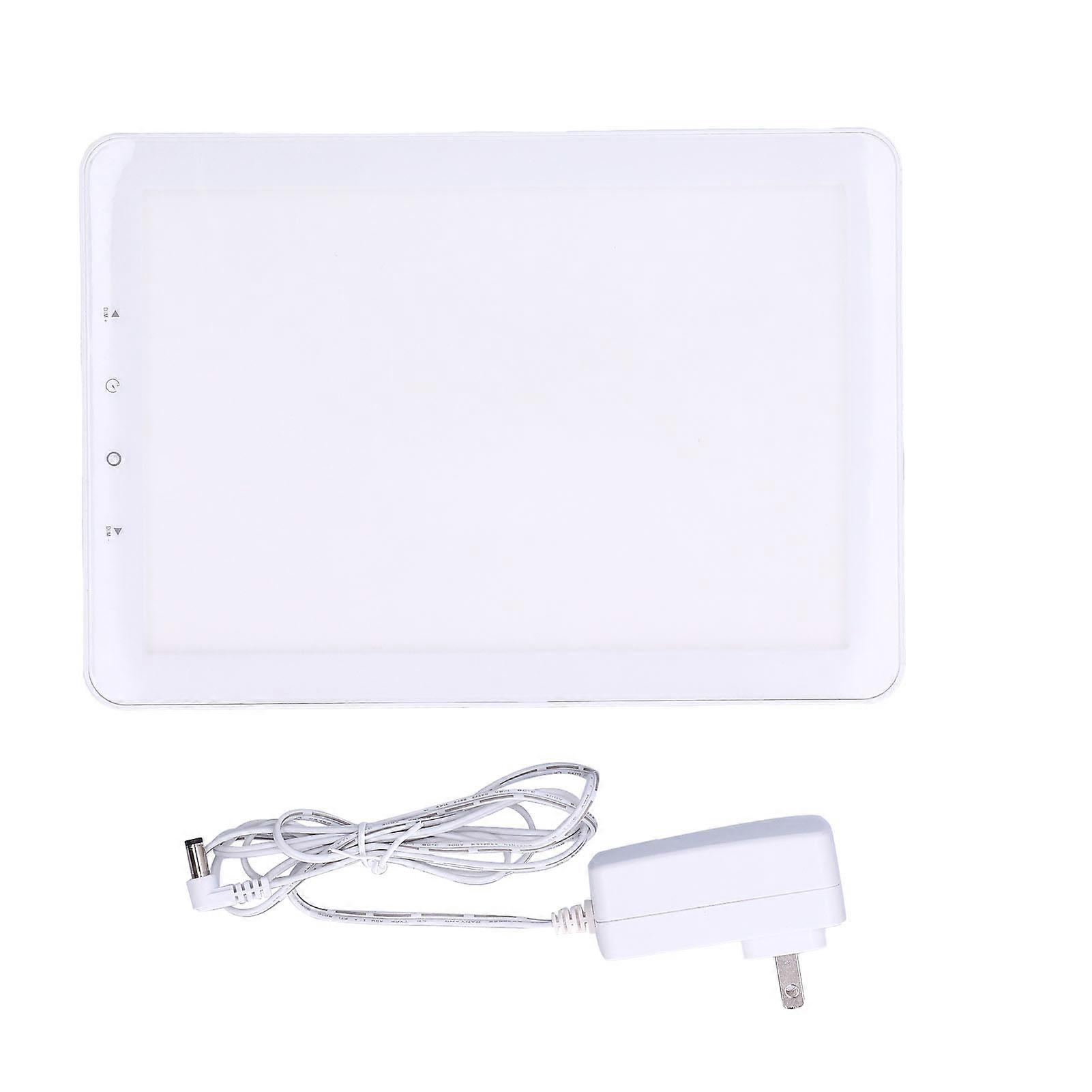 10000LX Sun Light Therapy Lamp LED Mood Therapy Lamp with Timer Function White Light US Plug 100240VNEW1