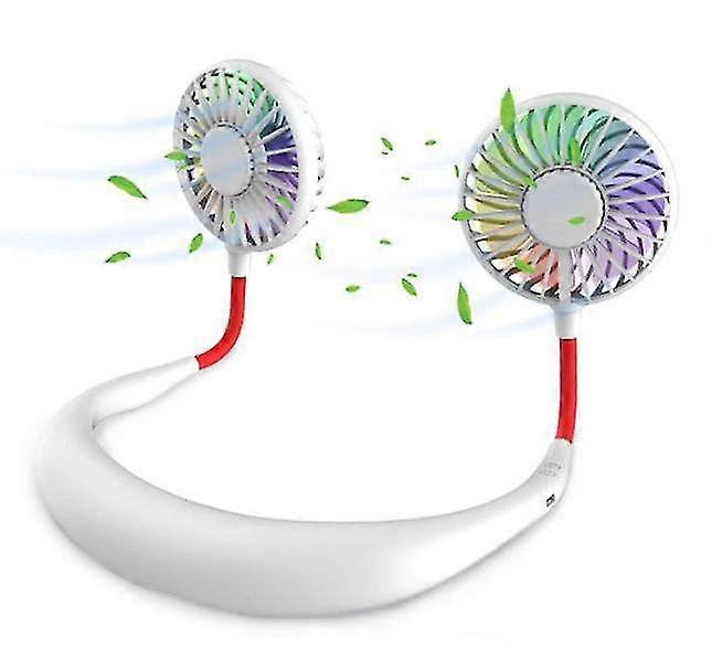 Hanging Neck Fan Luminous Portable Sports Rechargeable
