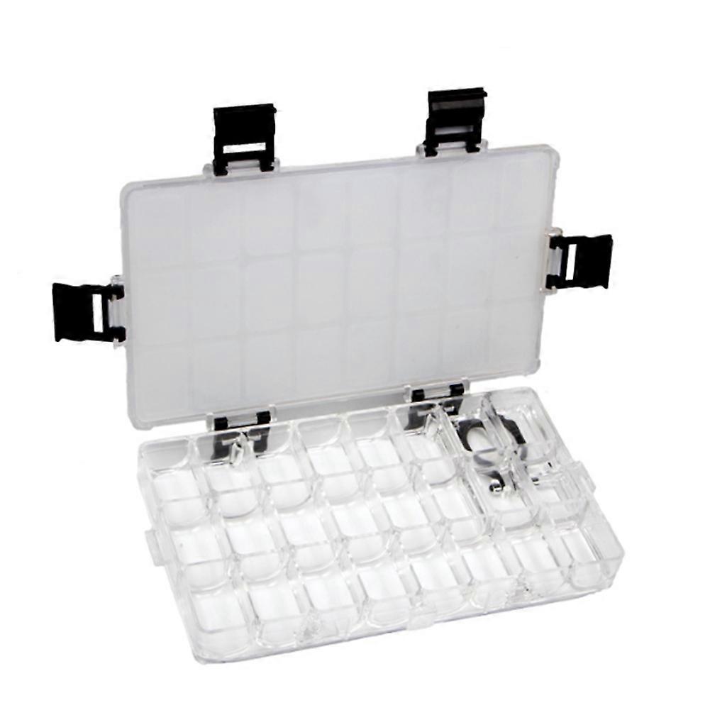 Paint Storage Palette Box, 24- Airtight Palette Case Stay Wet for Watercolor, Gouache, Acrylic and