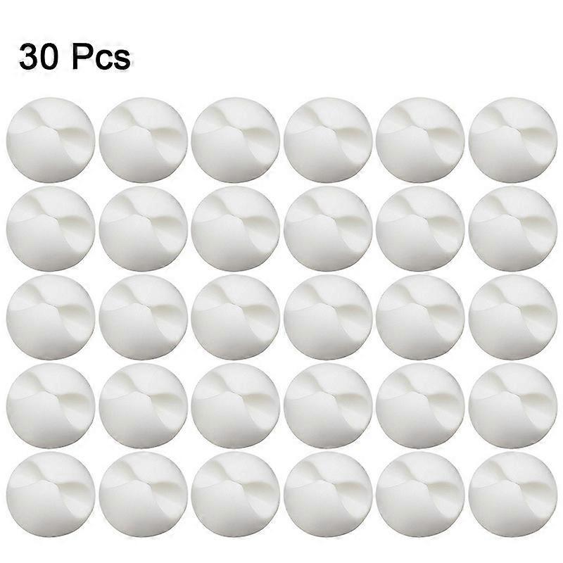 Reset car cable support, USB data cable fixing, power wire, fixing pliers, black, white, suitable for computer, high quality, 30 parts