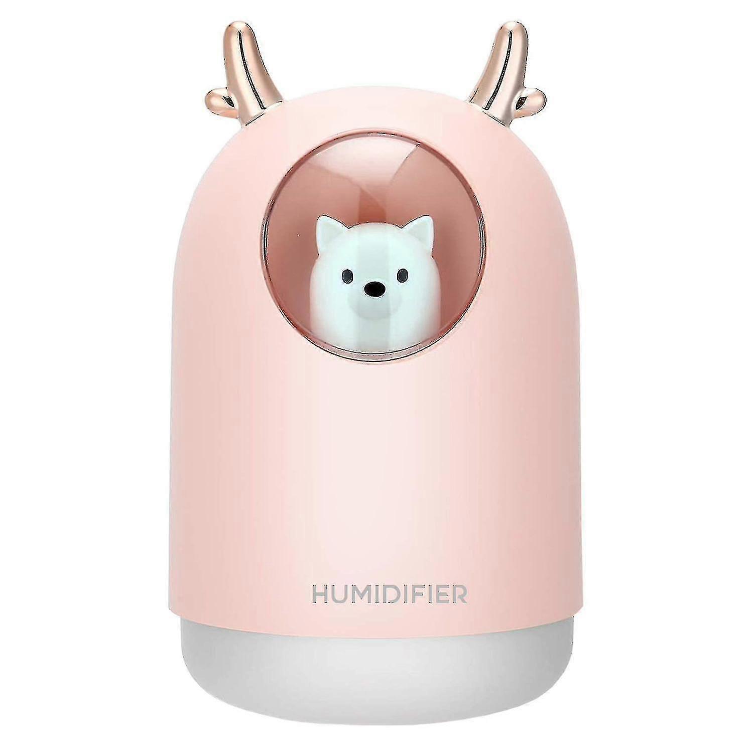 Humidifier with Animal Figure, 30 cl - Pink