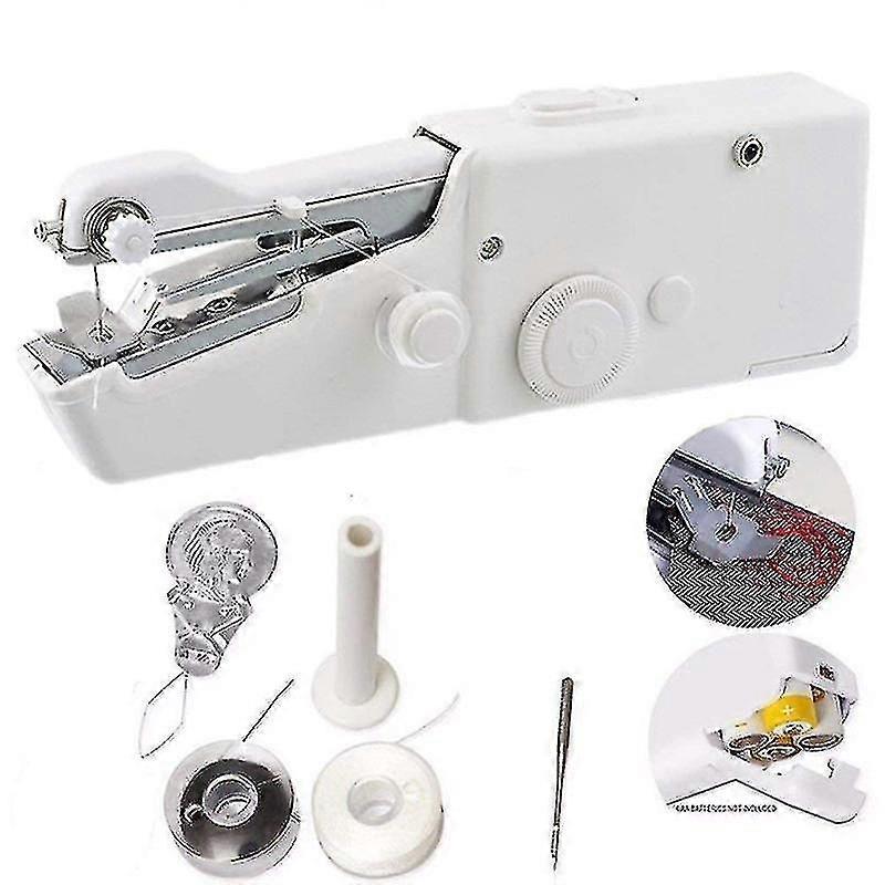 Sewing machine household hand-held electric multi-function portable mini simple thick DIY manual sewing machine,2024 Ping