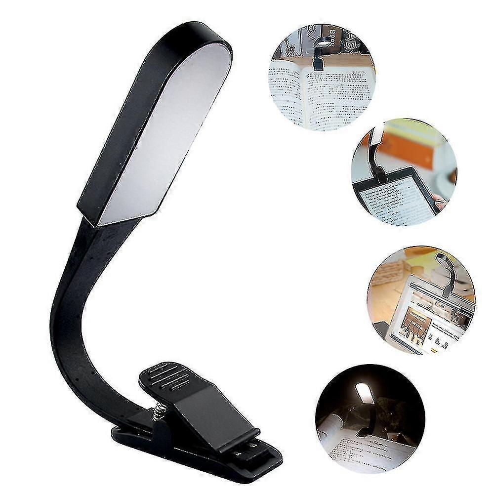 Book Light, Usb Rechargeable Reading Light With Touch Sensor, Reading Lamp