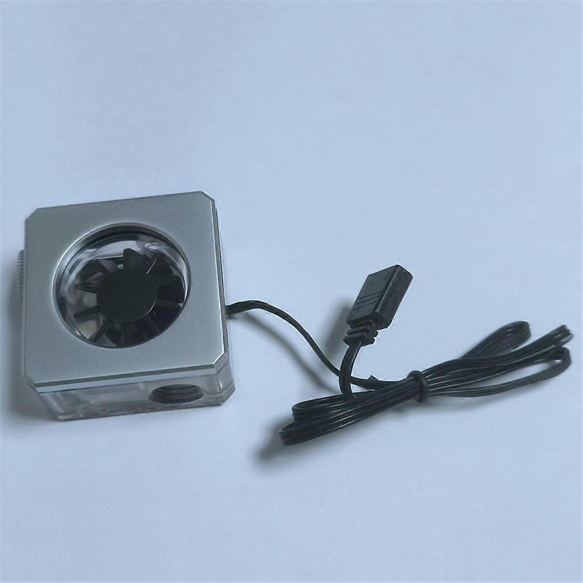 Water Cooling Flow Meter RGB Water Flow Meter G1/4inch Flow Meter System for PC Gaming Water Coolin