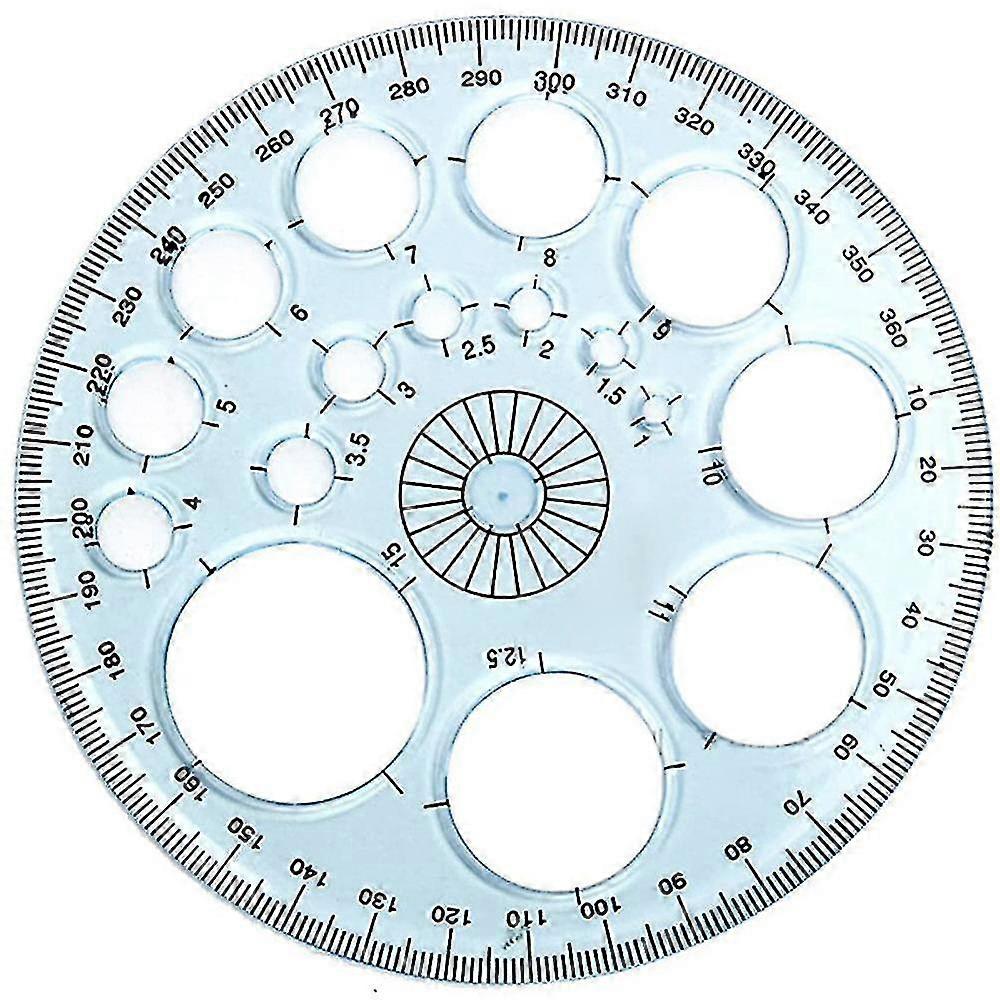 Multifunctional Geometric Ruler, Multifunctional Drawing Universal Ruler, Geometric Drawing Templat