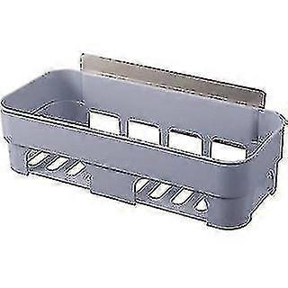 Strong Suction Cup Storage Boxes Bathroom Shelf Kitchen Storage Basket Wall