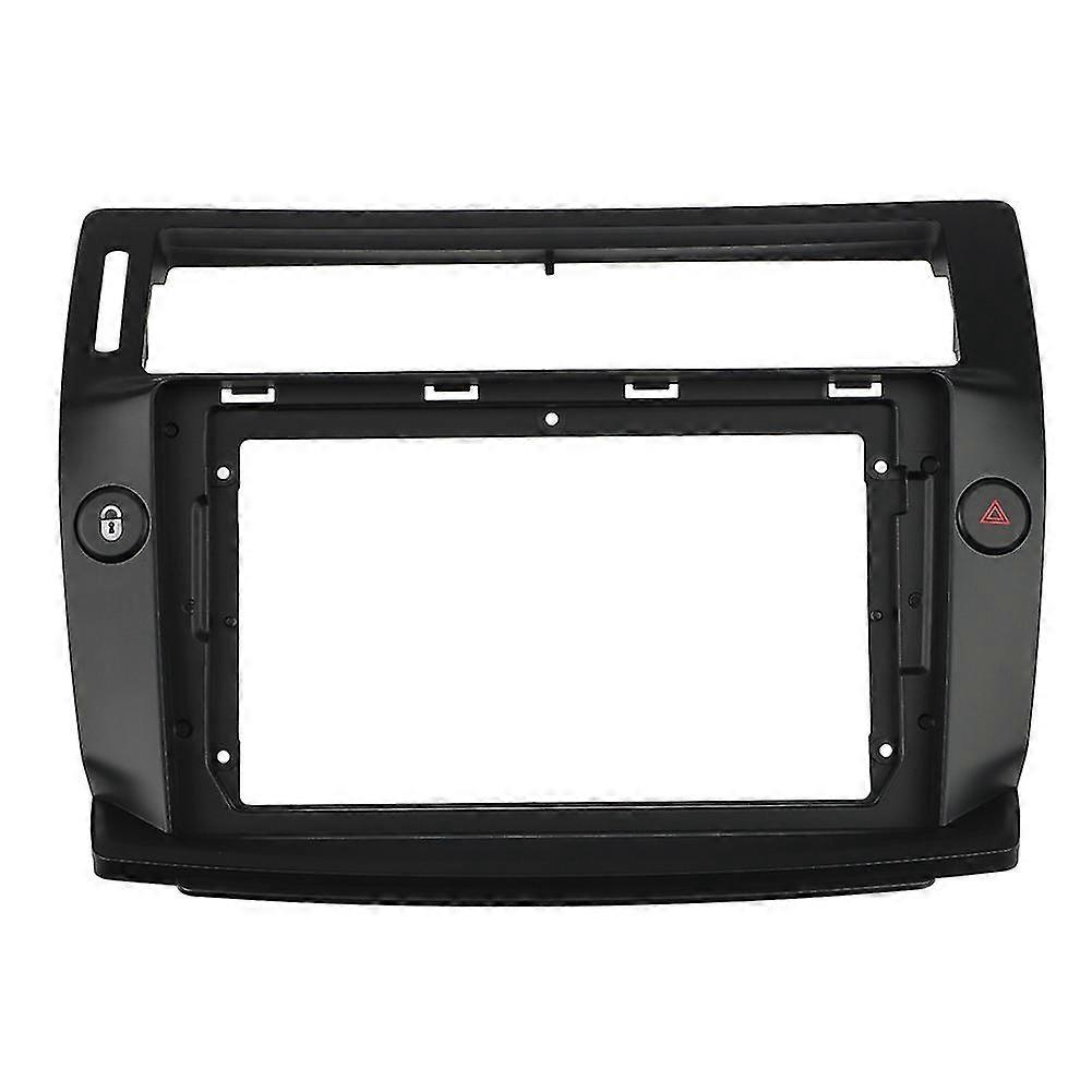 2 Car Radio Stereo Audio Piastra Fascia per C4 Quatre 9 pollici Big Screen Auto Android Player Panel Das Nero