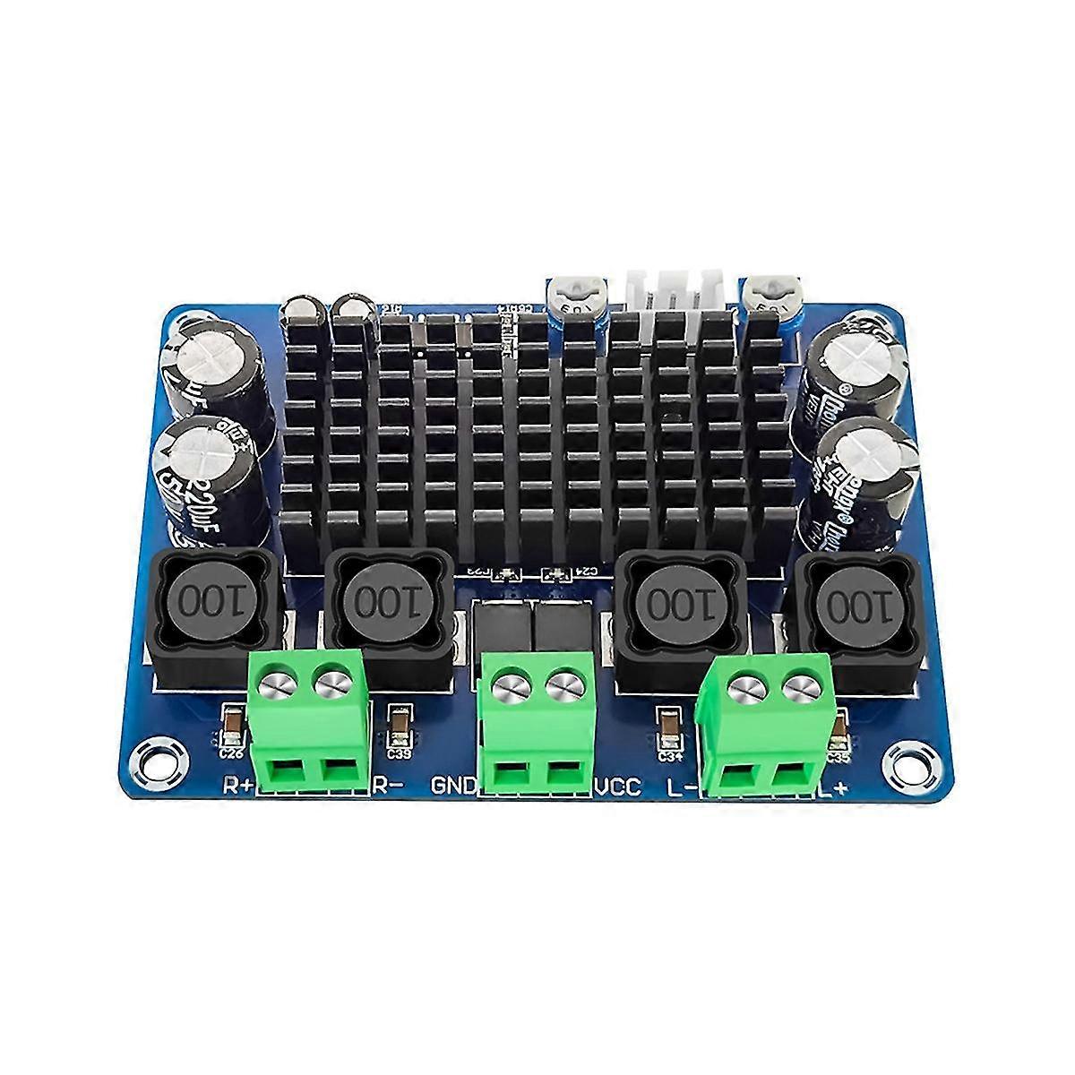 Xh-a283 High- Digital Audio Amplifier Board With Metal Radiator Tpa3116d2 100wx2 Audio Amplifier Mo