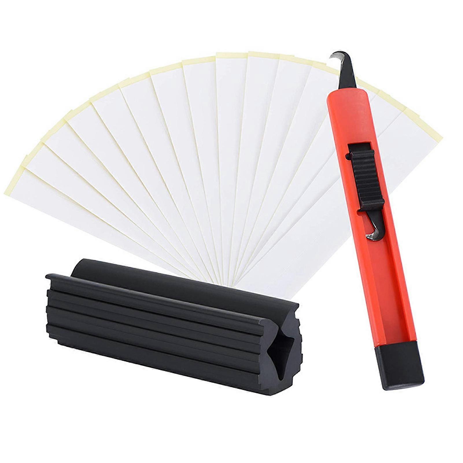 1 Set Grip Remover Blade Portable Comfortable Handle Wear-resistant Retractable High Strength Golf Grip Disassembly Economical Golf Regripping Kit wit