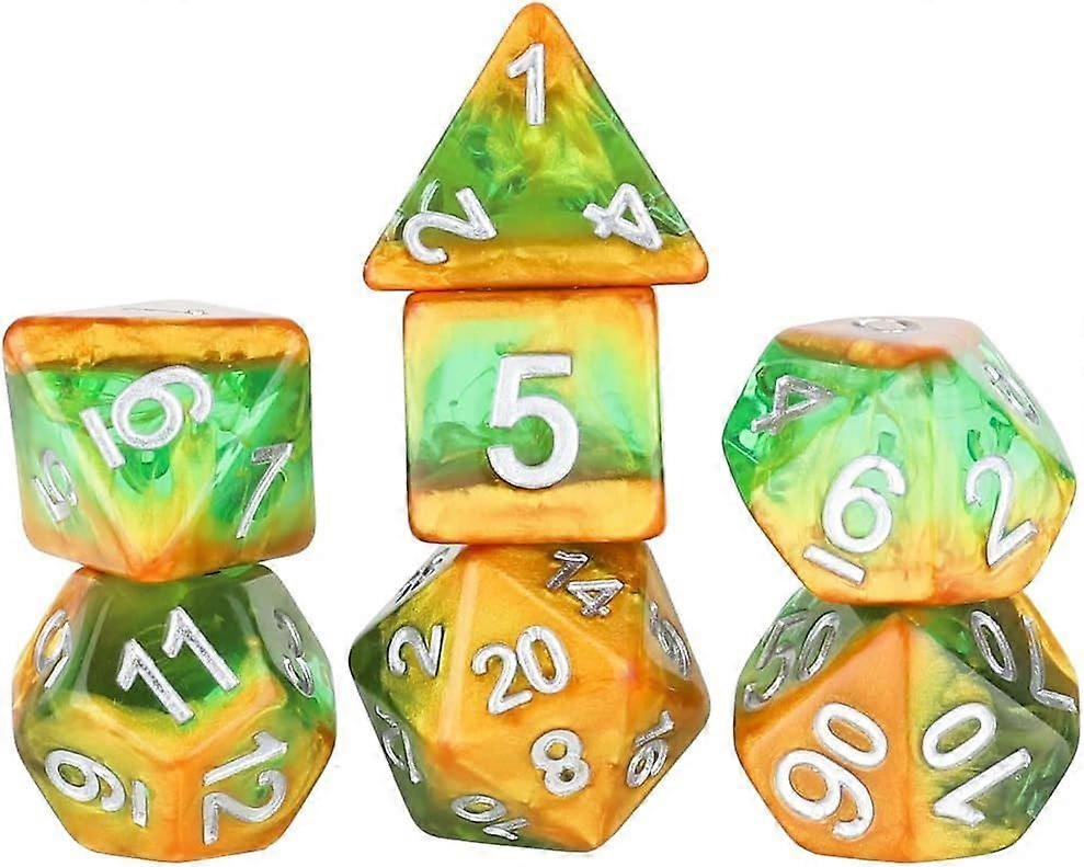 Rainforest Polyhedral Dice Set - Sirius Dice