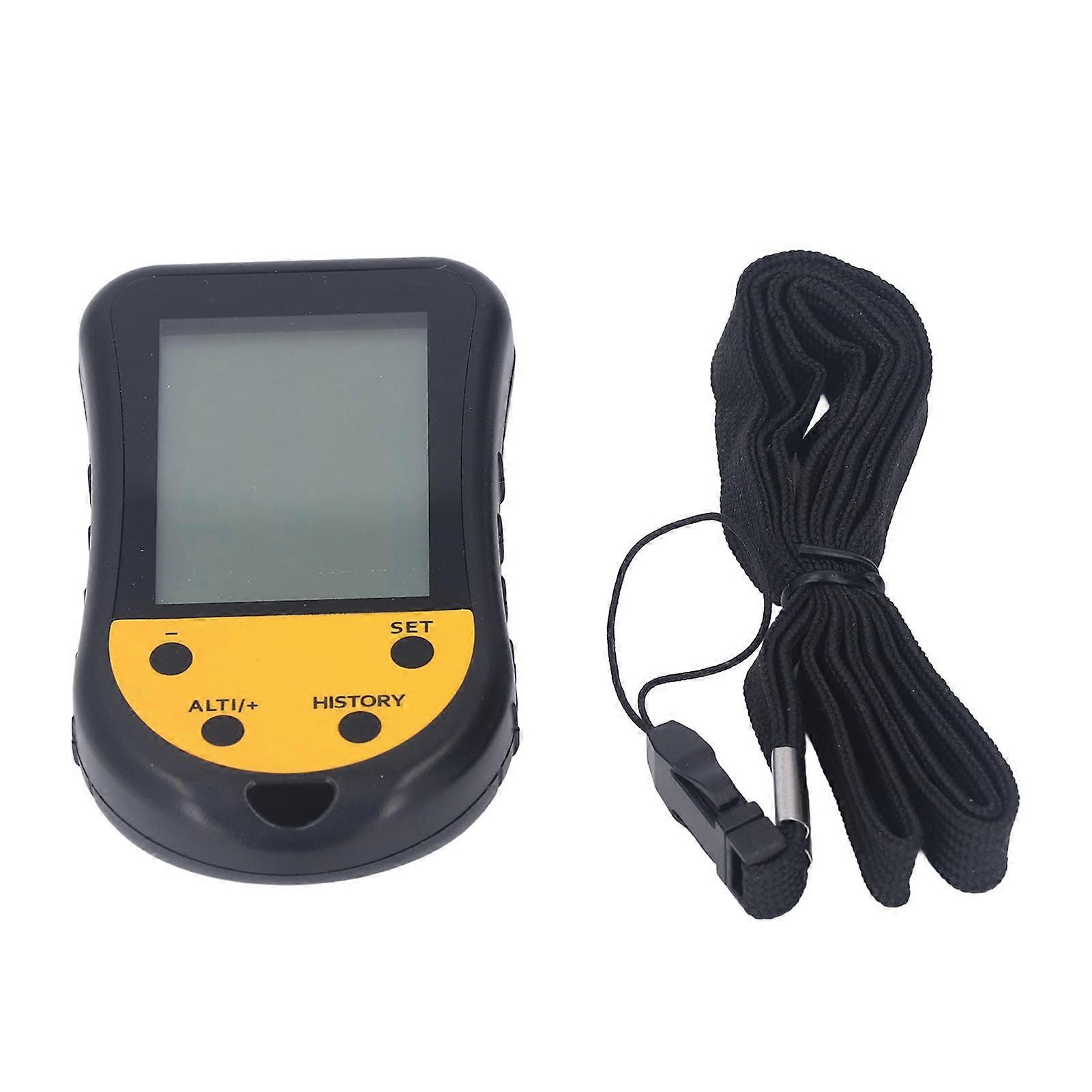 Digitaler Höhenmesser, multifunktionales LCD-Display mit Hintergrundbeleuchtung, tragbarer Kompass, Höhenmesser, Barometer, Thermometer