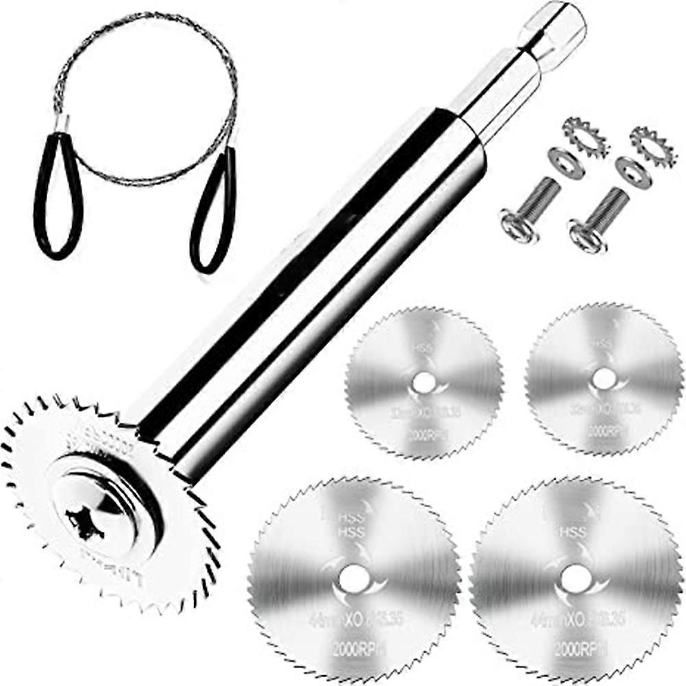 PVC Pipe Inside Cutter with 1/4Inch Hex , Plumbing Inside Cutter Internal Pipe Cutter, 32MM & 44MM