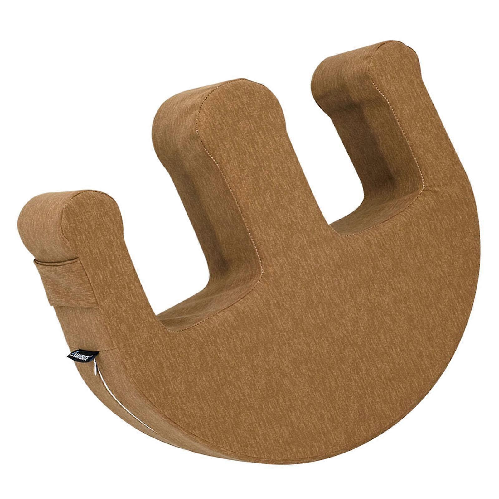 Multifunctional Elderly Turning Device Anti Decubitus Bed Rest Elder Brown