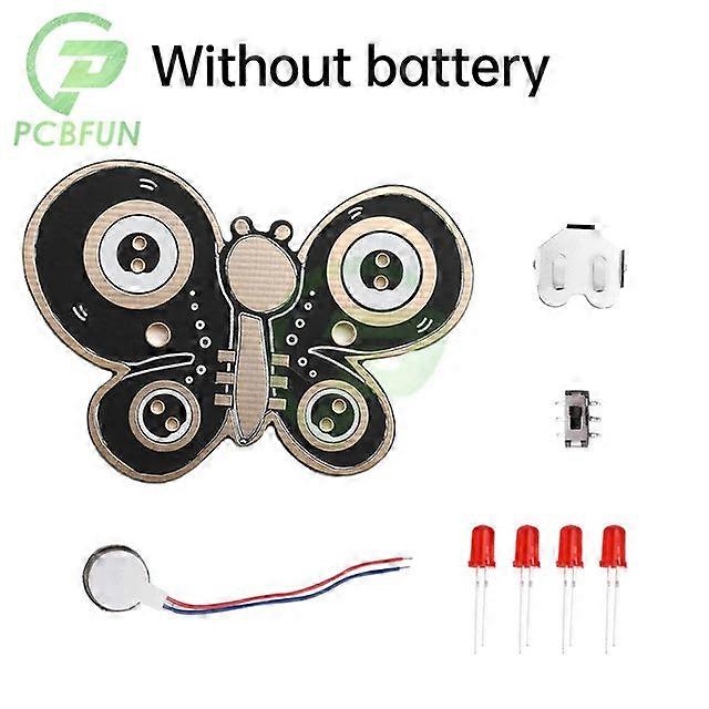 Ladybug Electronic Beginner Learning Welding Fun Diy Kit Led Light Emitting Tube Module