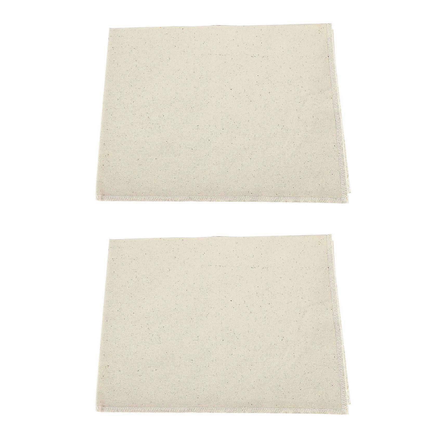 2X Fermented Cloth Proofing Dough Bakers Pans Proving Bread Baguette Baking Mat Pastry Kitchen Tool