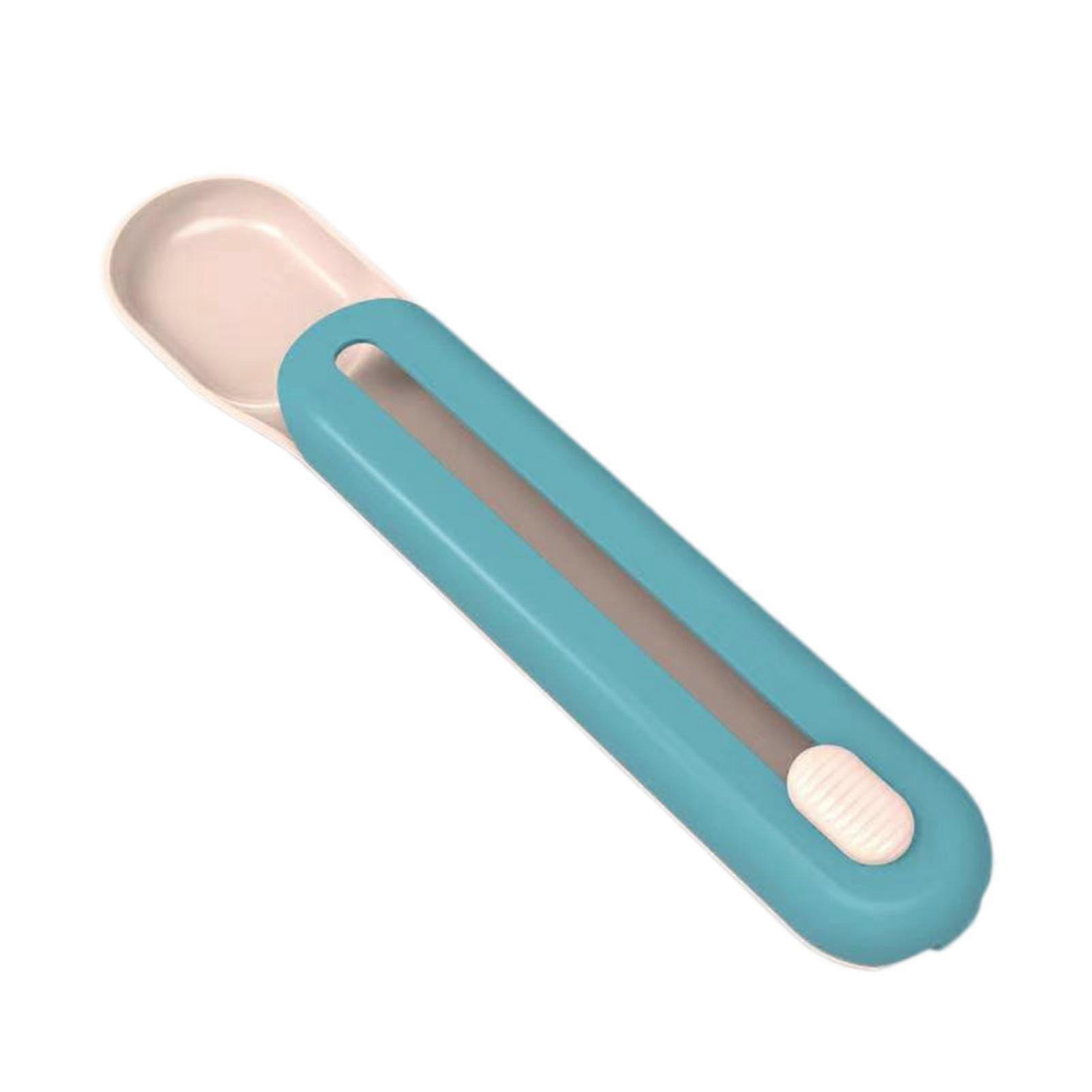 Pet Food Spoon Strip Squeeze Comfortable Grip Compact Pet Cat Liquid Snack Feeding Spoon Cat Supplies
