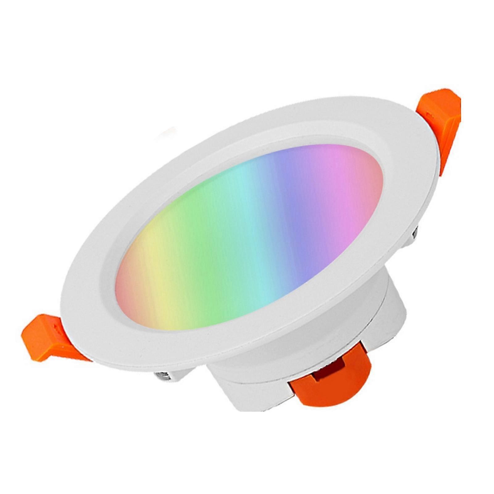 Smart Wifi Led Downlight Led Recessed Canless Smart Wafer Downlight Direct Connected Intelligent Downlight