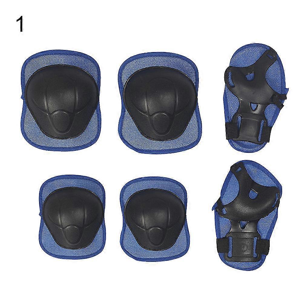 Azul 6pcs outdoor children skateboard hand support guard set