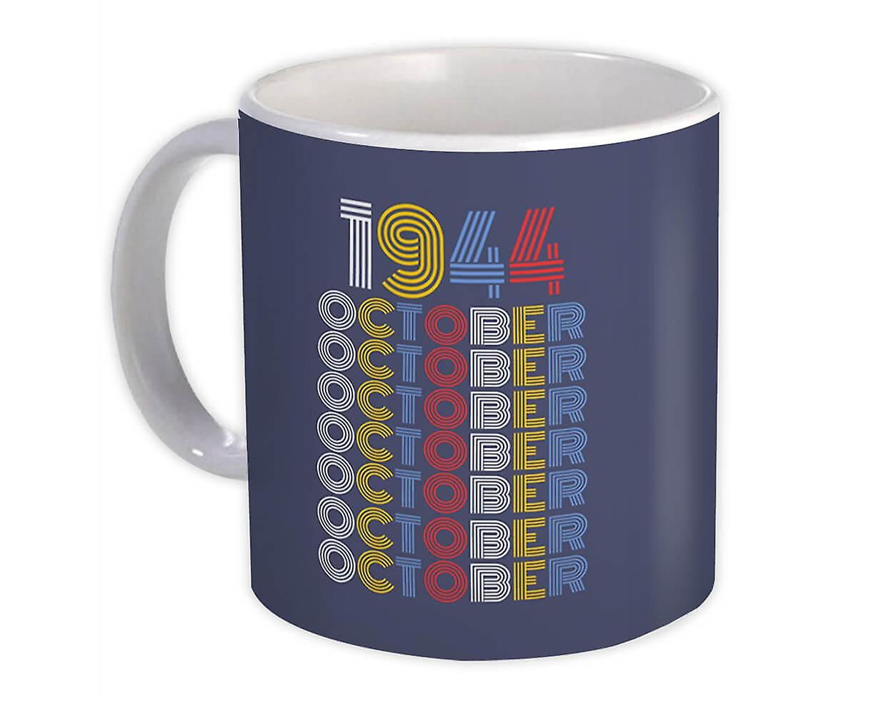 礼品杯:1944年10月七彩复古生日年龄