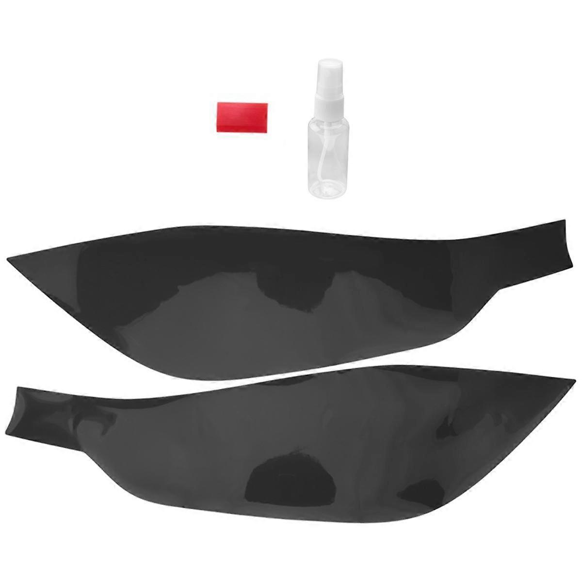 Pellicola protettiva in TPU per copertura faro anteriore per auto per serie 3 F30 F31 2013-2019 nero fumè nero affumicato