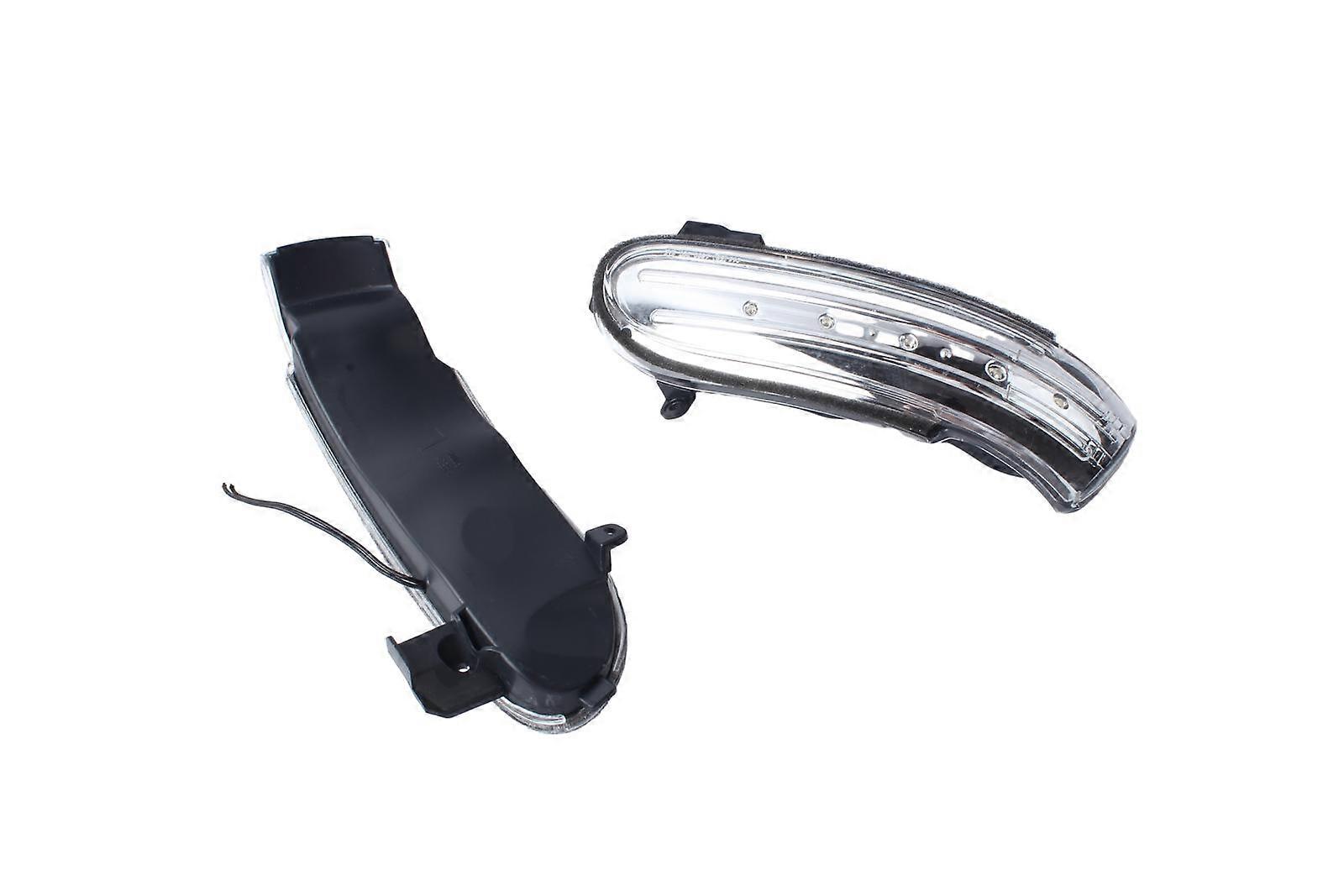 Pair Progressive LED Smoked Side Arrow Lights For BMW 3 Series E90 E91 E92 E93