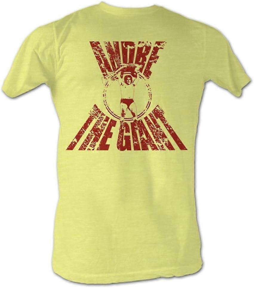 Andre Dev Tişört Gerçek Dev Sarı Funda Tişört