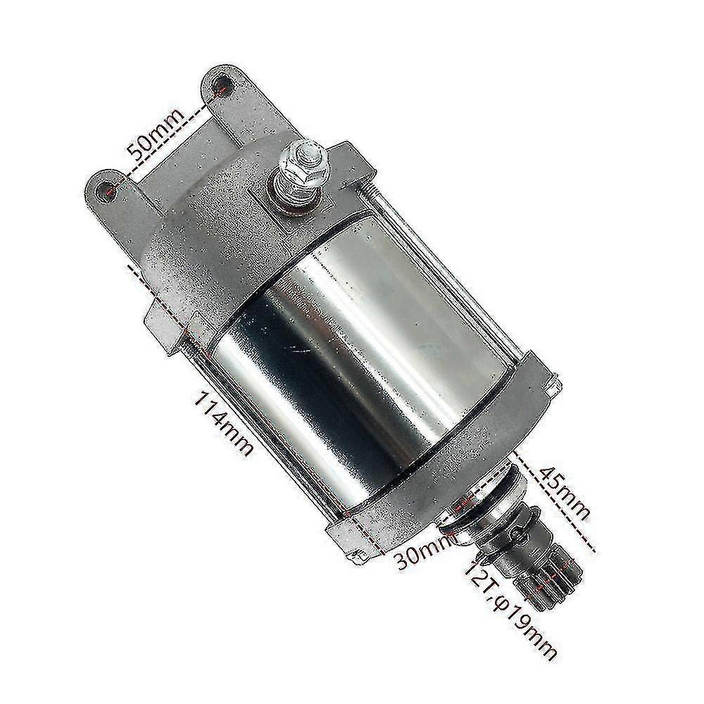 ATV startmotor 3 bouts bovenliggend - DSL Motoren