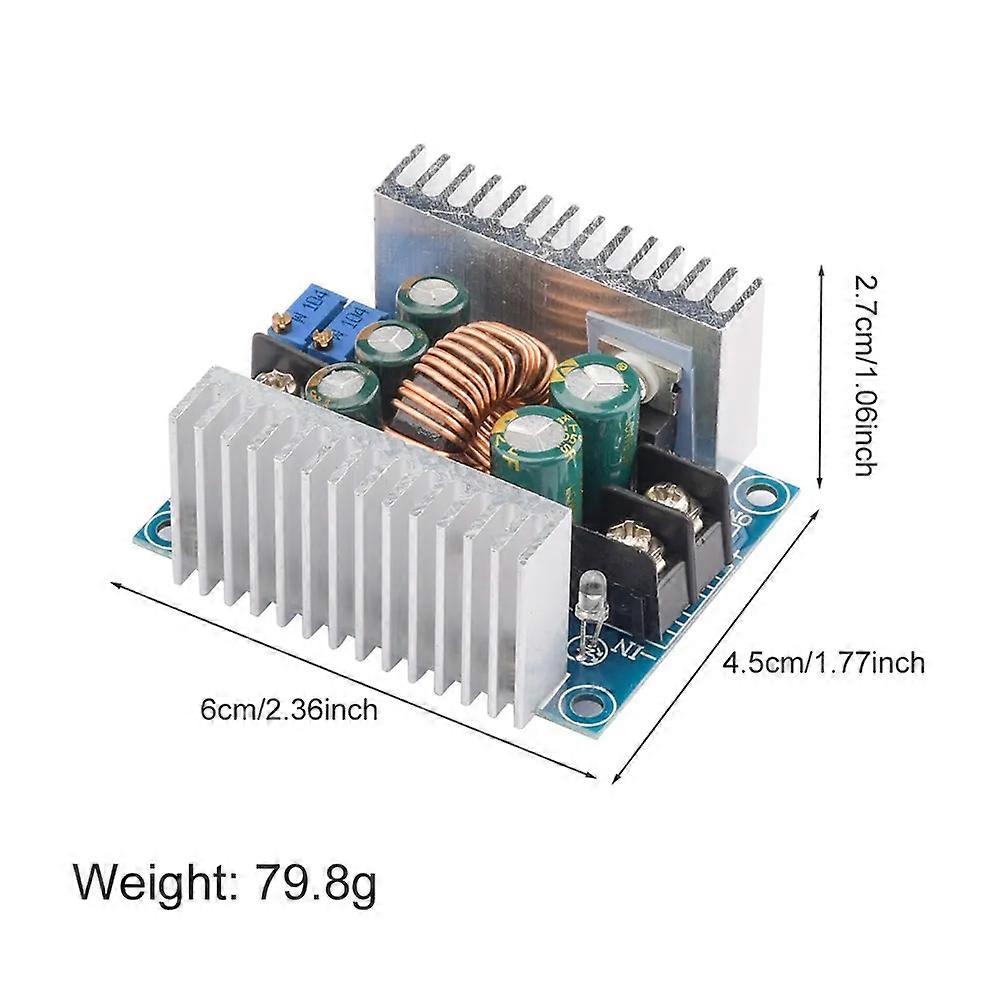 300W 20A DC-DC Buck Converter Step Down Module Constant Current LED Driver Power Step Down Voltage Module Electrolytic Capacitor
