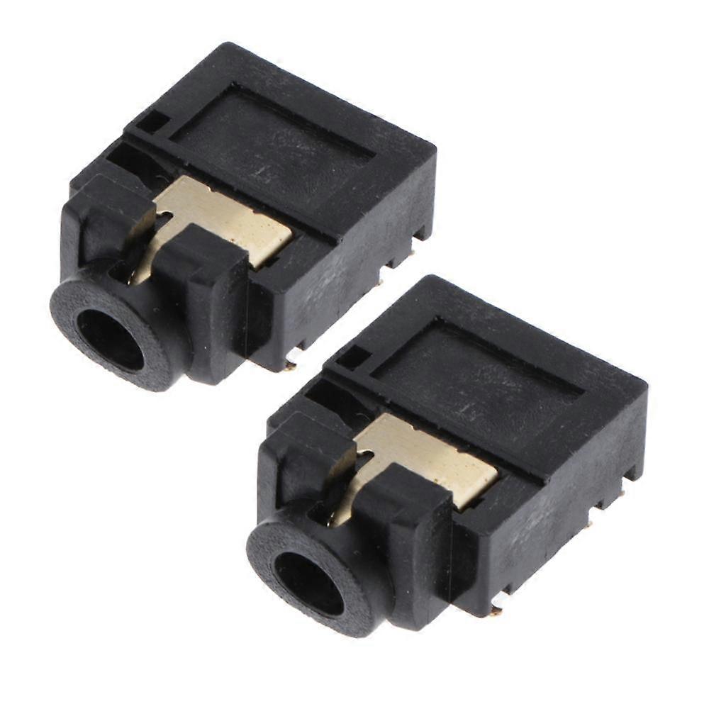 2Pcs 3.5mm Repair Part Audio Jack Port Socket For  One  Controller