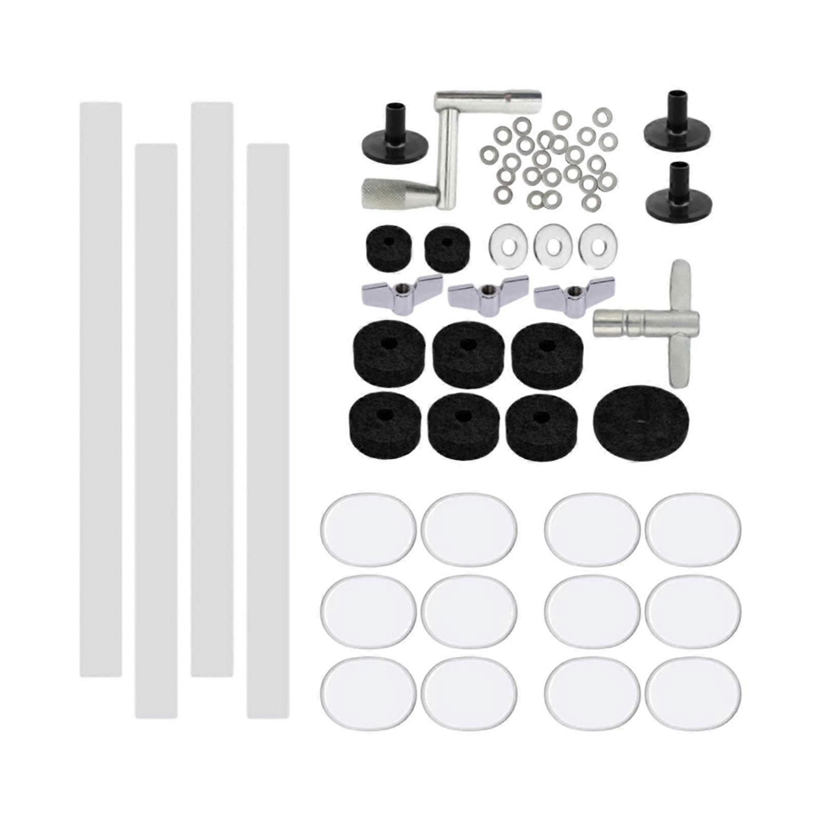 Cymbal Replacement Accessories Cymbal Sleeves Washers Percussion Instruments 50 Pieces