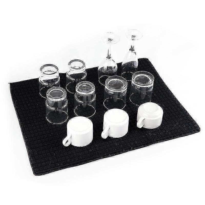 High Absobent Fiber, Dish Drying Mat For Kitchen