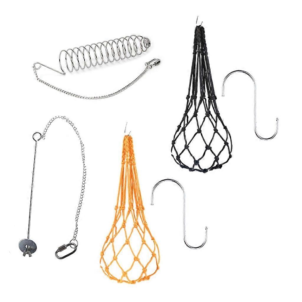 Chicken Vegetable String Bag Poultry Fruit Holder Chicken Cabbage Feeder