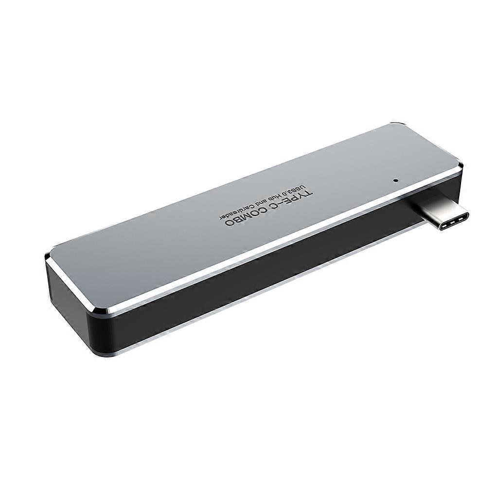 Type C USB Hub Docking Station Muiti-Functional 5 in1 Hub SD TF Reader