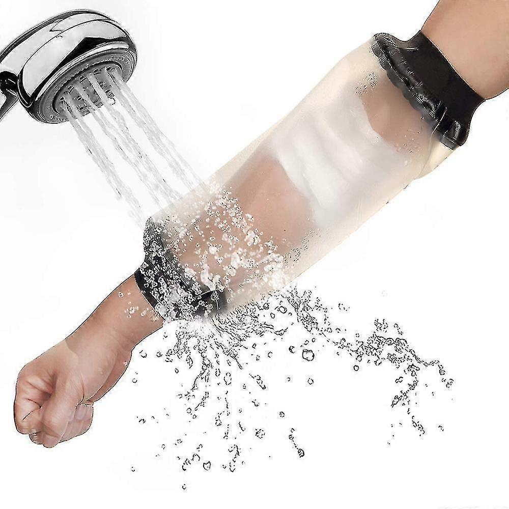 1 Pcs Shower Cover | Reusable Line Sleeve | Waterproof Cast Cover For Elbow | Line Covers For Upper Arm Wound, Bandage Dressing Protection