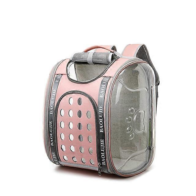 Cat Backpack Breathable Pet Travel Transport Shoulder Bag With Window Portable Carrier For Cats