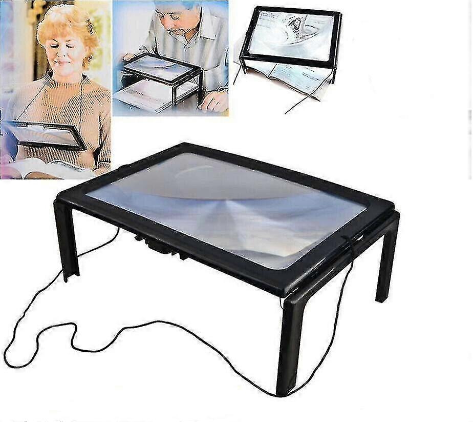 Pa Reading Magnifier With 4 Led