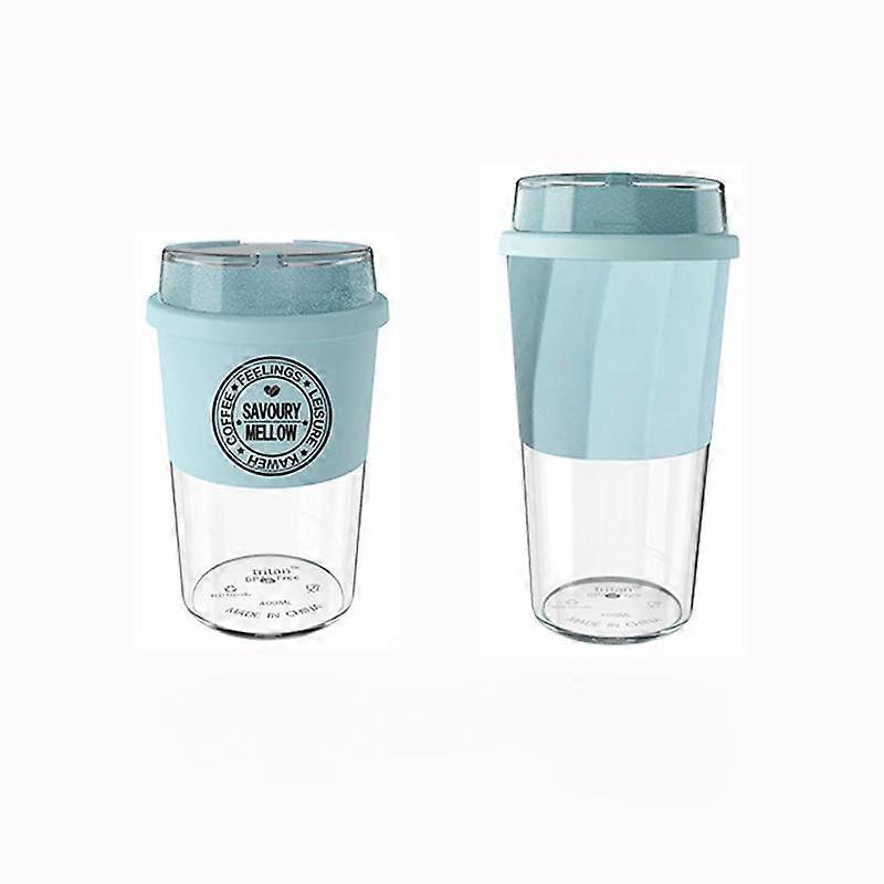 Kunststoff-Wasserbecher High-End-Kaffeebecher hellblau 300ml