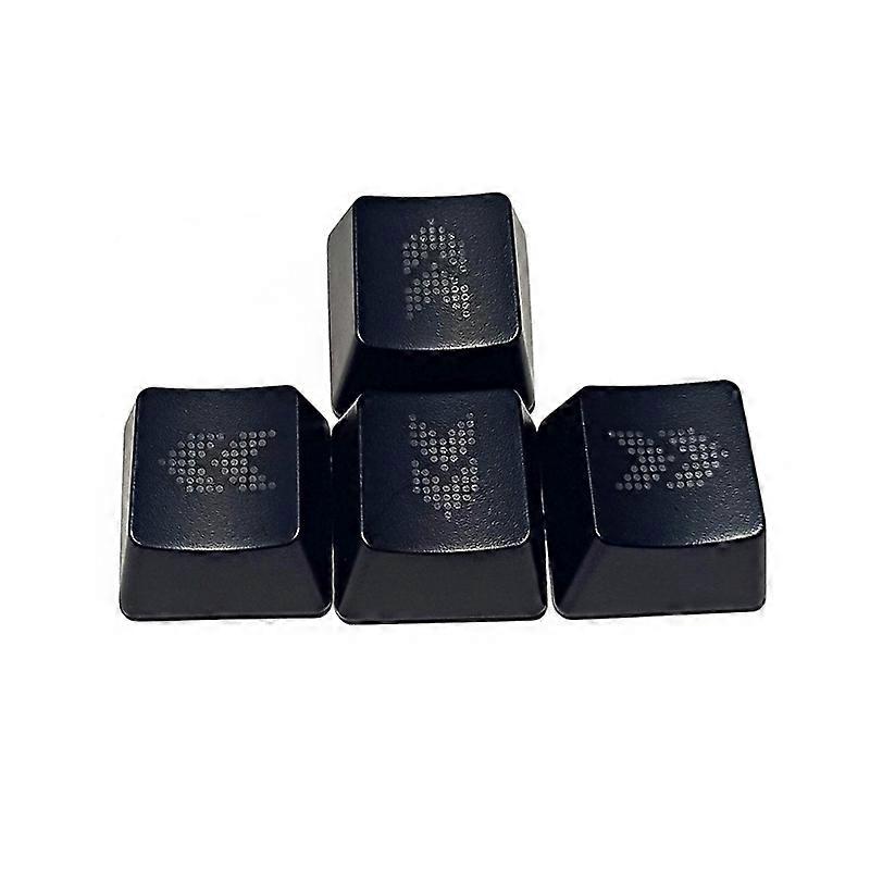 4PCS ABS Translucent Keycaps Direction Keys Mechanical OEM Profile Keycap