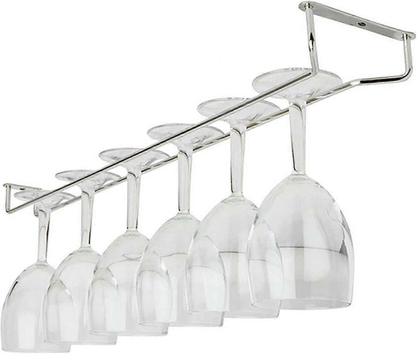 Wine Glass Kitchen Under Fixing Wall Rack Holders Hanger Cup Holder(21")