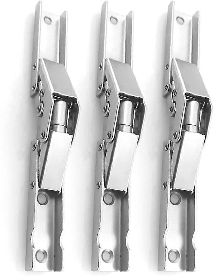 3 Pcs Folding Brackets Hidden Cabinet Hardware Connectors 90 Degree Flat Spring Folding Hinge