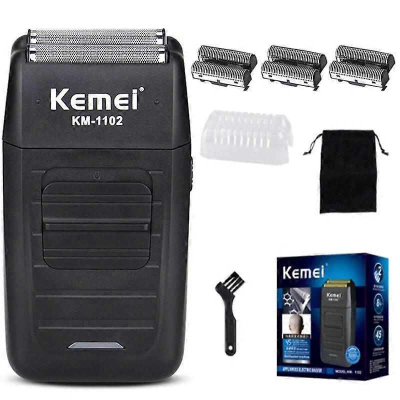 Kemei Electric Shaver for men Reciprocating Men Razor Beard Trimmer Professional Shaving Machine With Sideburns Trimmer 5