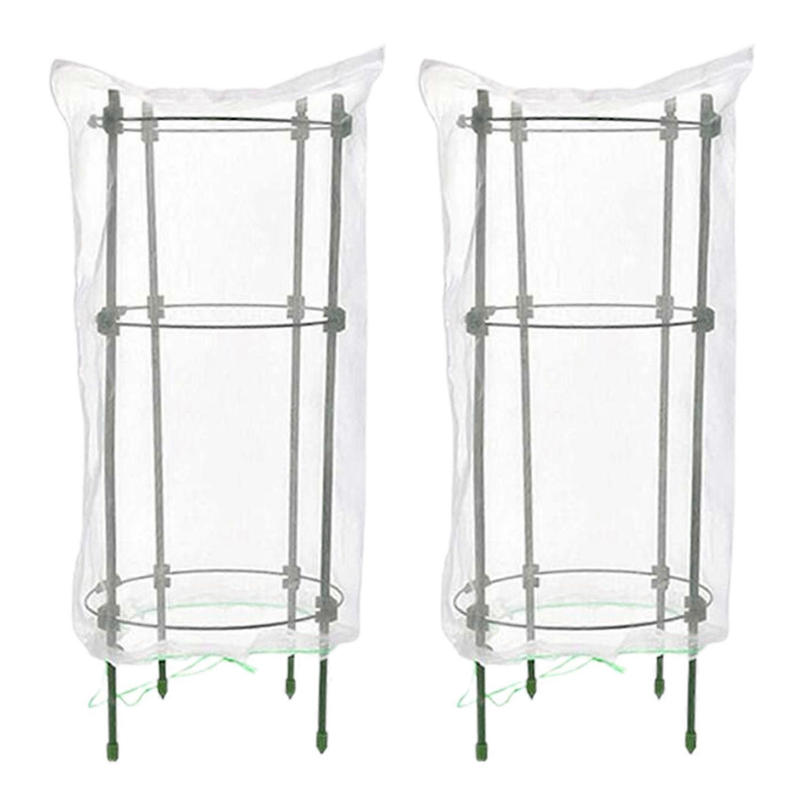 MengXi 1 Set Plant Netting Mesh Super Soft Tear-resistant Plastic Birds Vegetable Protection Netting Mesh for Home