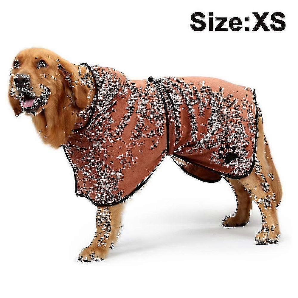Dog Bath Towel Microfiber Soft Drying Bathrobe Ultra-absorbent