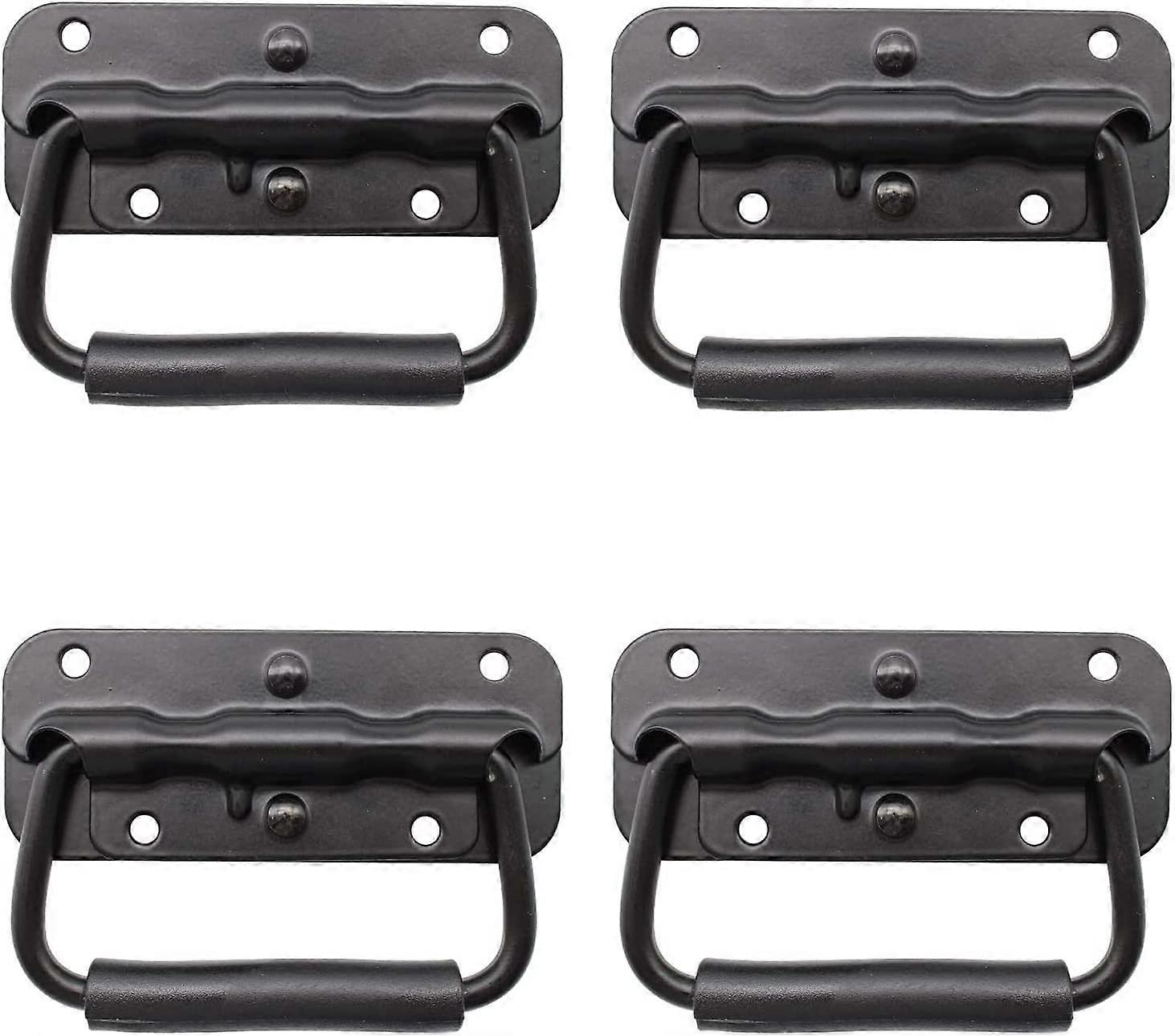 Winter promotion,4 Piece Flight Case Handle, Tool Box Spring Handle, Pull Spring Folding Handle, Folding Handle, Spring Box Handle, Handle Replacement