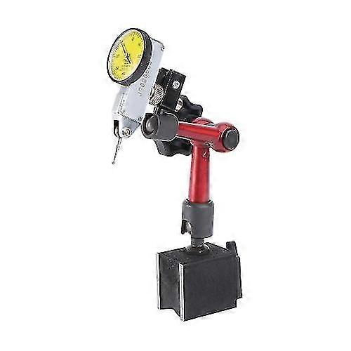 Magnetic Flexible Base Holder Stand + Dial Test Indicator Gauge Scale Precision