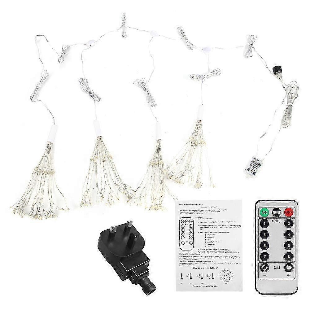 LED Pendant Light Waterproof Ceiling Lamp with Remote Control UK Plug 240V