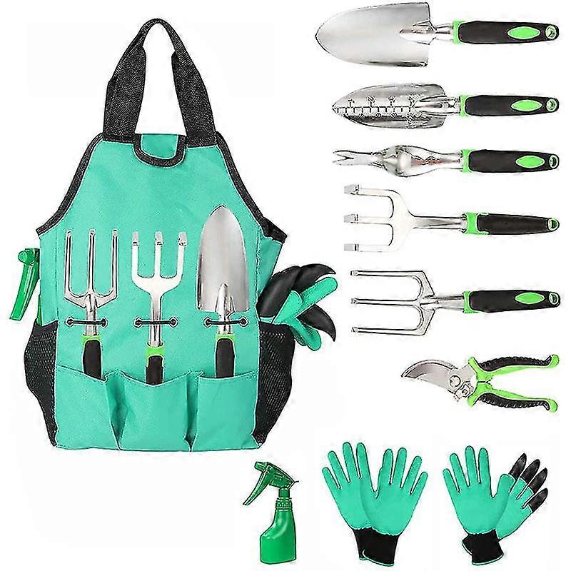 10pcs Garden Tools Aluminum Alloy Garden Tools Set